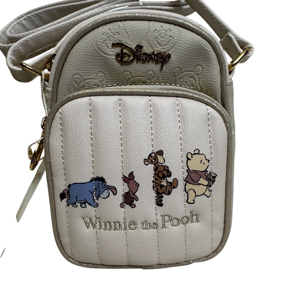 Primark Exclusive Disney Winnie the Pooh Crossbody Bag  Quilted Design NWT - Picture 3 of 12